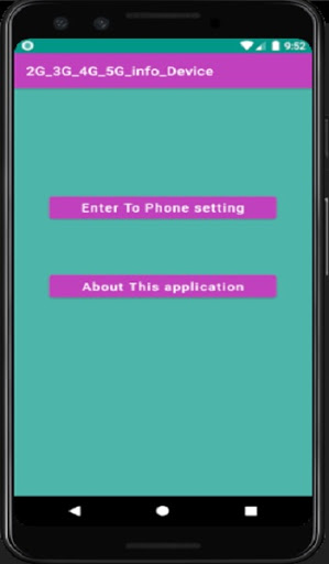 2G 3G 4G 5G Device Info