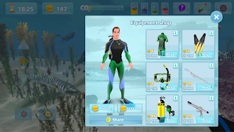 Game screenshot ハンティング槍。ダイビング。 apk download