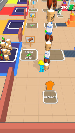 Android application Candy Factory screenshort
