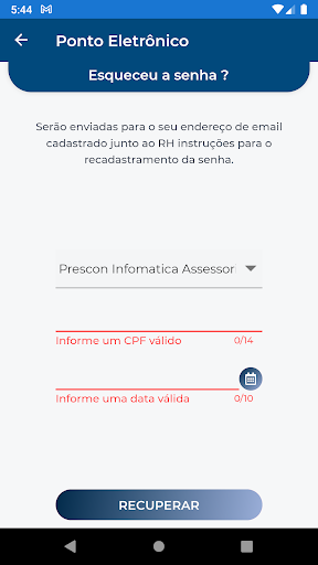 Ponto eletrônico Itapecerica Screen 3