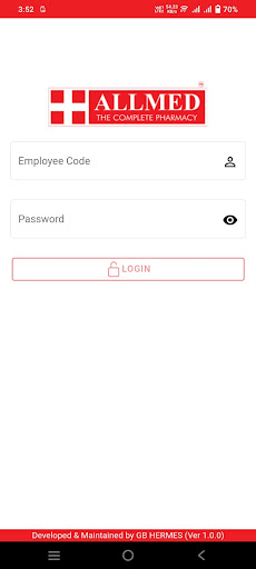 Android application GB HERMES ALLMED Pharmacy screenshort