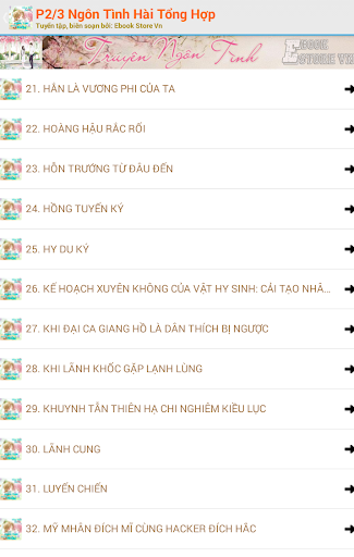 Truyện Ngôn Tình Hài phần 2-3