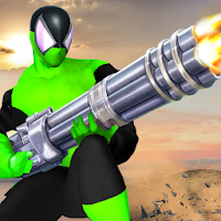 Spider Hero Machine Gun Simulator Gun Games 2020