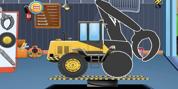 Construction Vehicles Trucks - Games for Kids