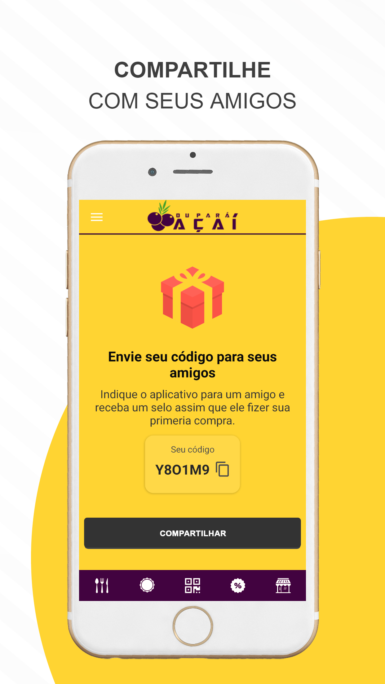 Android application Du Pará Açaí - Delivery screenshort