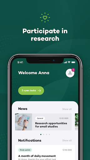 Your Research App Screen 2