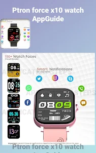 Ptron force x10 watch AppGuide
