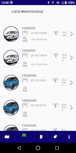 Android application AmicarNapoli screenshort