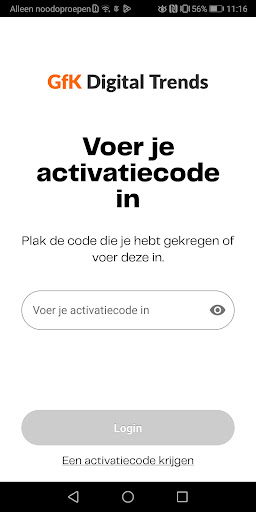 GfK Digital Trends App NL Screen 2