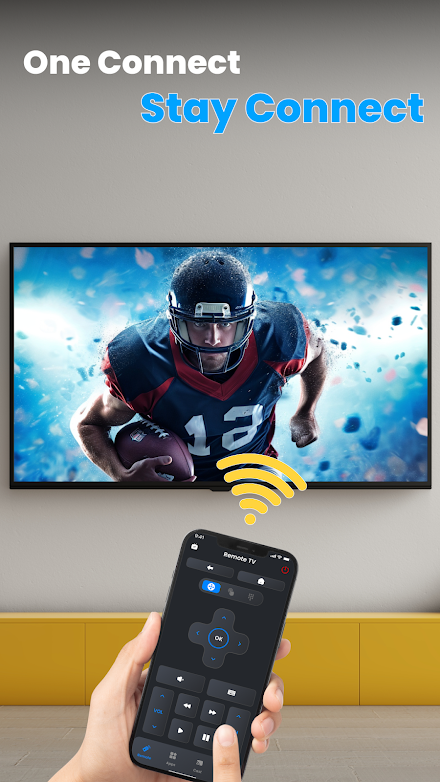 TV Remote Control with Voice Screen 2