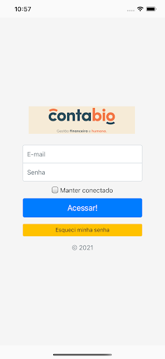 Android application Contabio screenshort