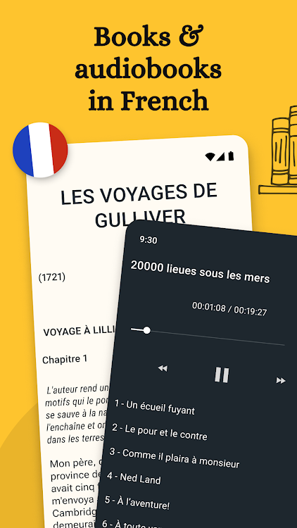 French Reading & AudioBooks - 2.1.0.0 - (Android)