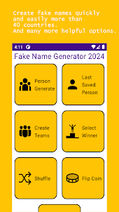 Fake Name Generator 2024