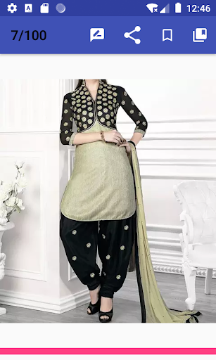 Android application 10000+ Fancy Patiyala Design screenshort