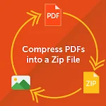Cover Image of Скачать Zip to PDF and PDF to Zip  APK