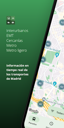 Transporte Madrid Tiempo Real Screenshot 1 - AppWisp.com