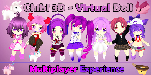 Android application Chibi 3D Online RPG Sandbox screenshort