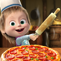 Ikonas attēls “Masha and the Bear Pizza Maker”