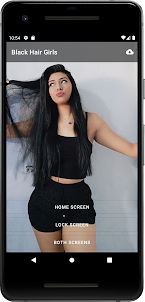 Sexy Black Hair Girl Wallpaper