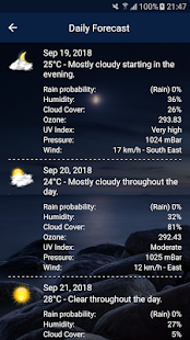 Weather Forecast Pro Captura de pantalla