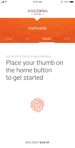 Android application myAncoria screenshort