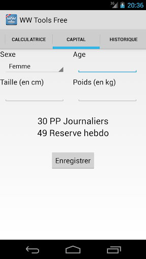 Weight W Screenshot 3 - AppWisp.com