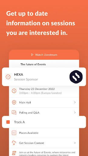 Iteca.Events Screen 3