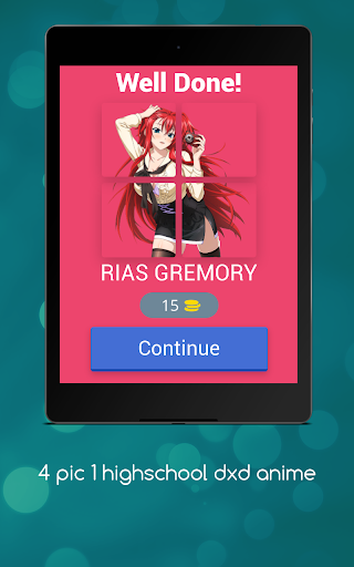 4 pic 1 highschool dxd anime