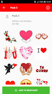 Perfect Love Stickers