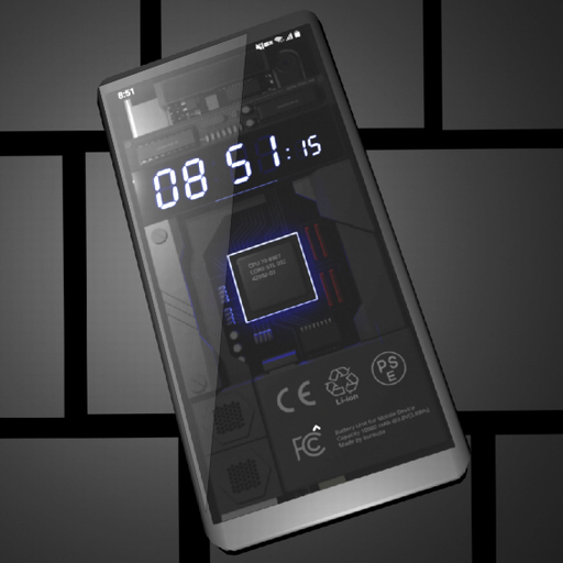 Circuit Board Clock LWP logo