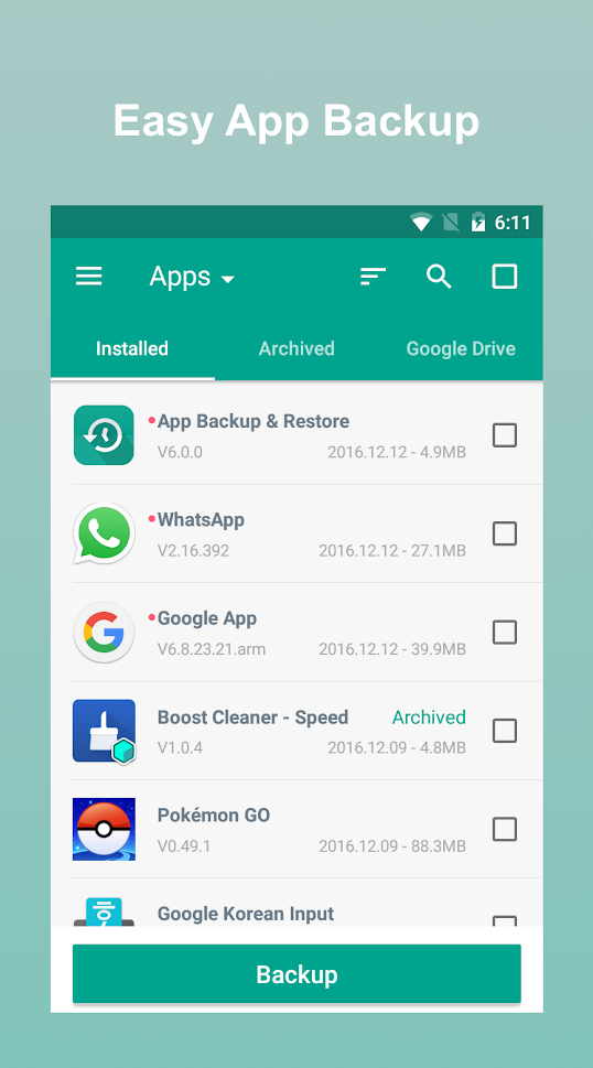 backup android apps