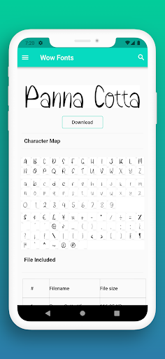 Wow Fonts - Font Installer Screen 3