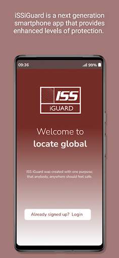Android application ISS iGuard screenshort
