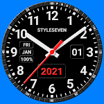 Cover Image of ดาวน์โหลด ตัวสร้างนาฬิกาอะนาล็อก-7 4.44 APK