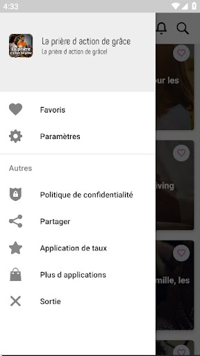 La prière daction de grâce