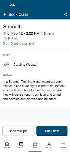 Live Oak Bank FitPark ekran görüntüsü