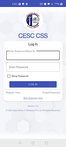 Android application CESC CSS screenshort