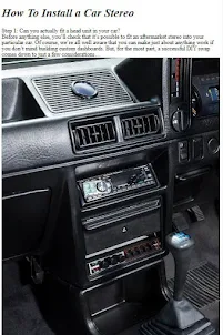 How to Install a Car Stereo