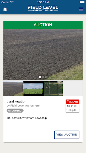 Field Level Agriculture Screen 3