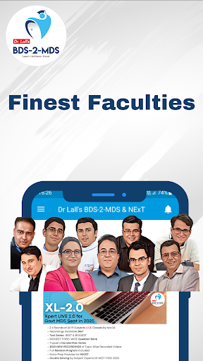 Android application Dr Lall's BDS-2-MDS & NExT screenshort
