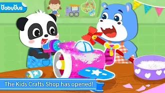 Game screenshot Baby Panda's Kids Crafts DIY mod apk