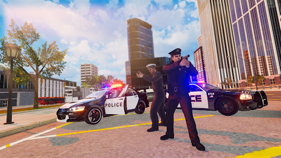 Police Simulator Job Cop Game MOD APK (Premium/Unlocked) screenshots 1