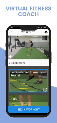 Screenshot of Sports Speed & Footwork