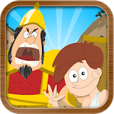 David & Goliath Bible Story icon