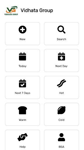 Android application Vidhata Group screenshort