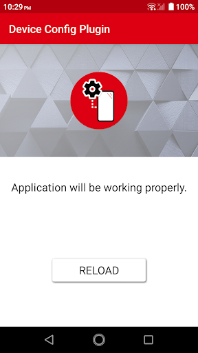 Android application Device Config Plugin screenshort