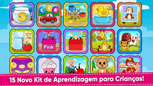Jogo de atividades para crianças jogo educativo para crianças planilha para  pré-escolares atividade para crianças