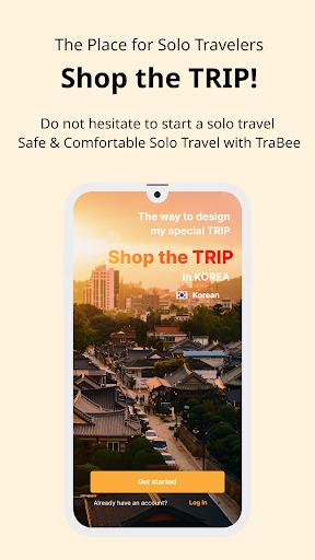 Android application Shop the TRIP: Travel Korea screenshort