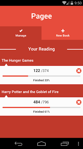 Android application Pagee - Bookmark app screenshort