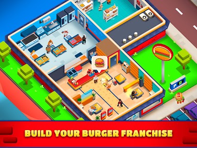 Idle Burger Empire Tycoon MOD APK—Game (Unlimited Money) 8